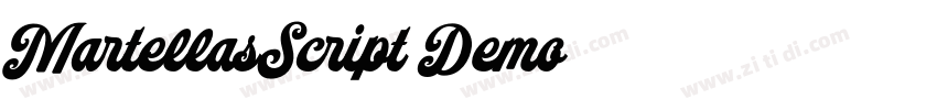 MartellasScript Demo字体转换